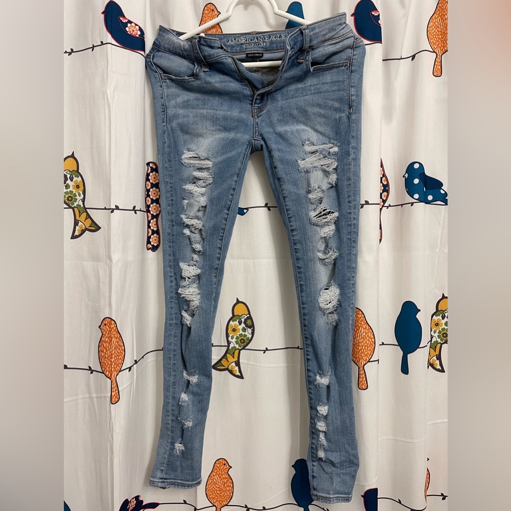 American Eagle Mid Rise Jeans size 4